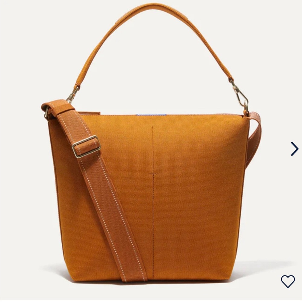 NWT!! Rothy’s Amber Brown Mini Bucket Bag